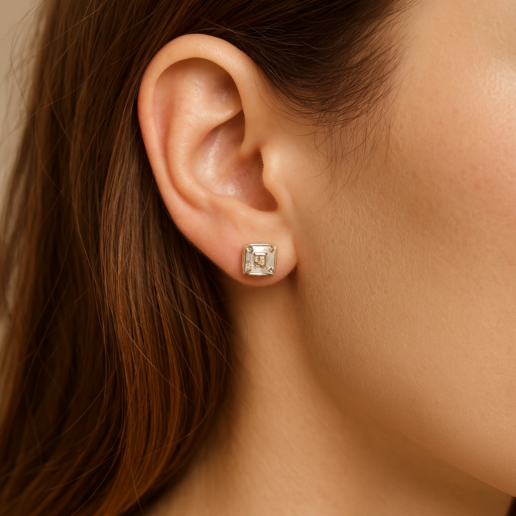 Diamond Stud Earrings