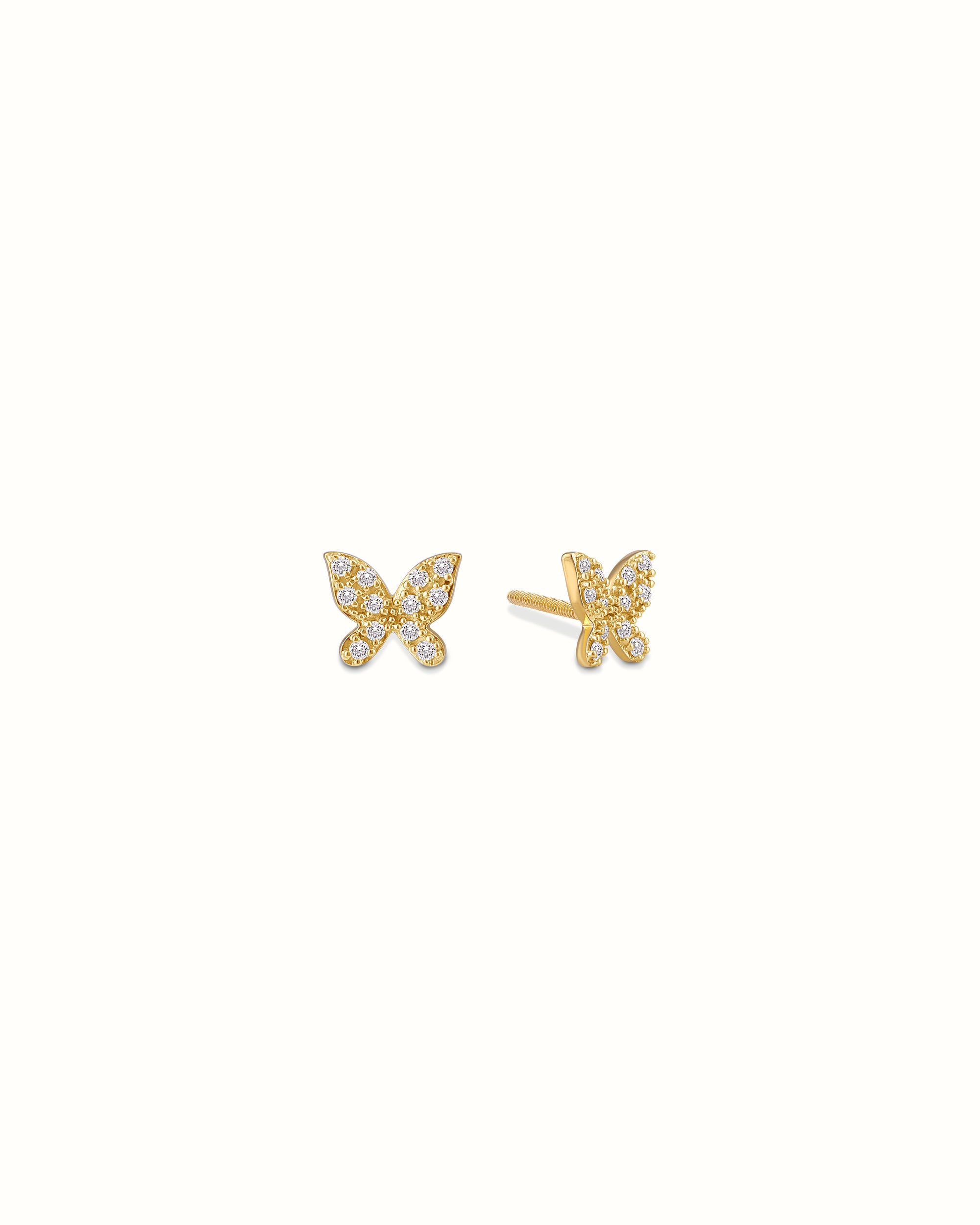 Butterfly Motif Earrings