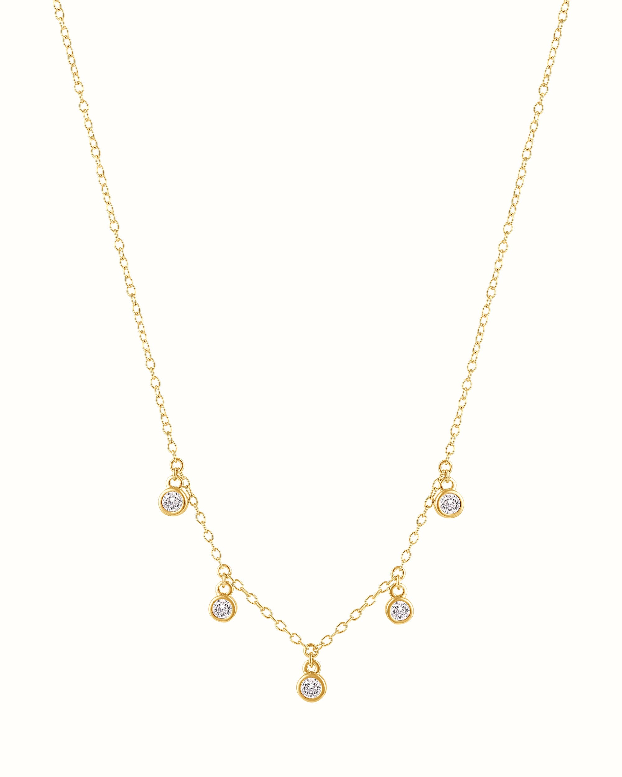 Diamond Dangle Necklace