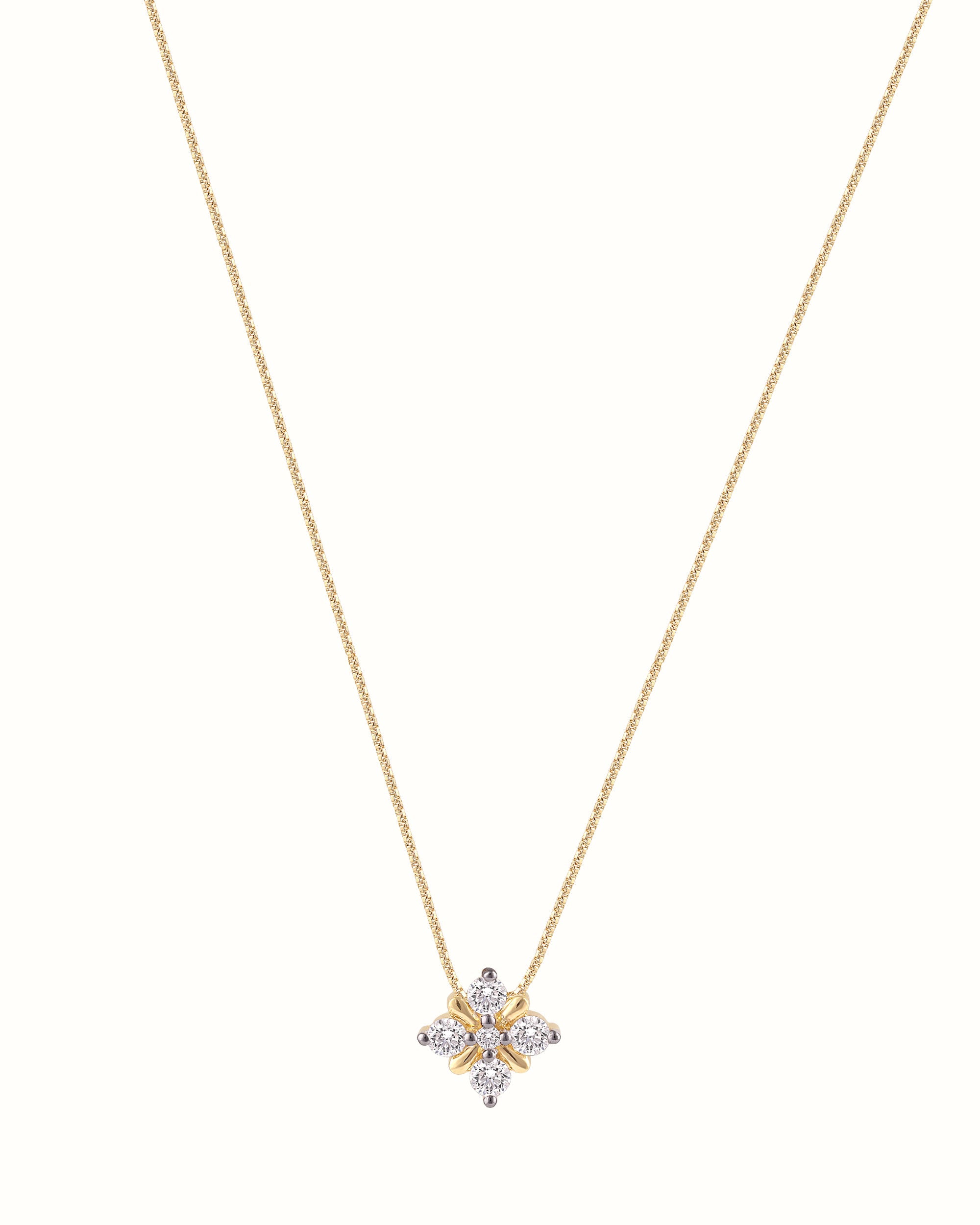 0.35 ct Princess Cut Pendant