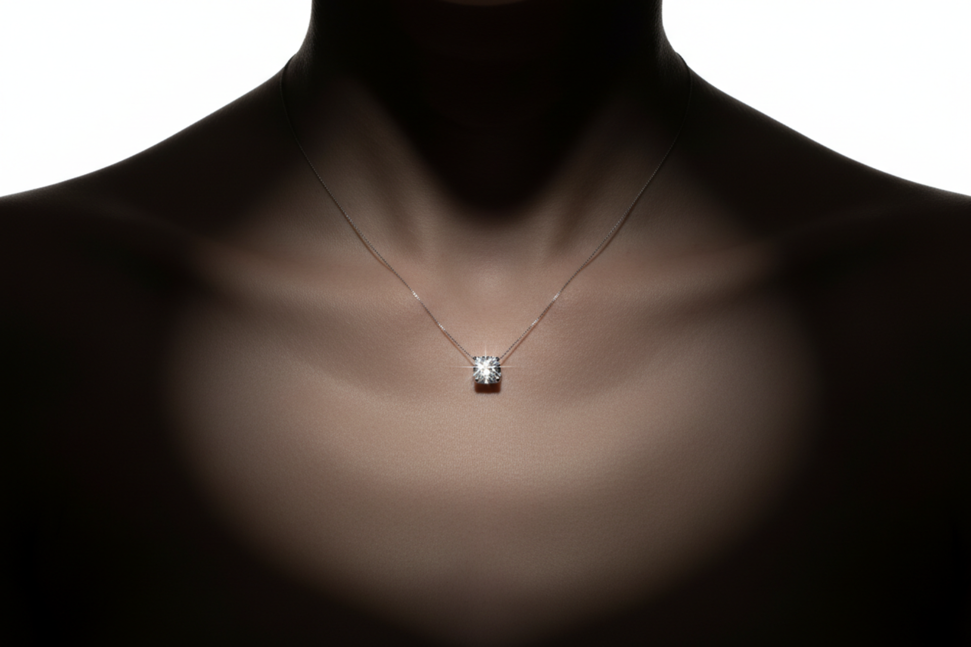 top light, more shadow drama